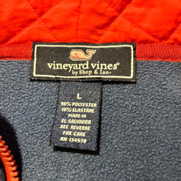 Vineyard Vines Men's Performance Tech Sailing Hoodie Blue Moonshine, L - Picture 5 of 9